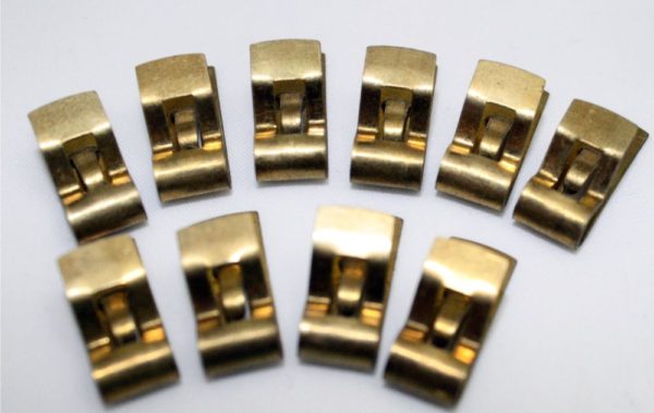 Fahnestock Clips Pk/10 Solid Brass Electrical Connector