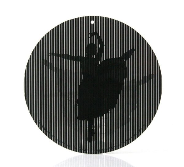 Dancing Ballerina - Medium 5.5 Inch CineSpinner - Animated Suncatcher