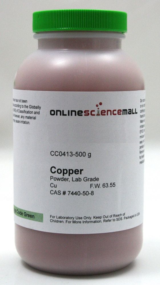 Copper, Powder, Laboratory Grade, 500 G 855530