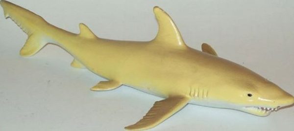 10" Realistic Rubber Shark Replica - Tiger Shark by Mamejo Nature