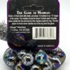 Vintage Net Bag of 25 "Milky Way" Glass Mega Marbles Nice Color Vacor 24 Players 1 Shooter Iridescent Metallic Base w White Swirls Pre-2015 - Image 3