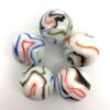 New for 2024! 25mm Tie Dye Glass Marble Shooter 1" Pk 5 House of Marbles Vacor - Image 6