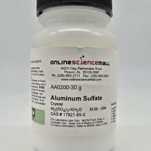 Aluminum Sulfate 60g Al2(SO4)3