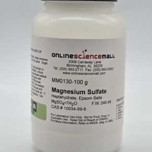 Magnesium Sulfate 100g - Chemical Reagent