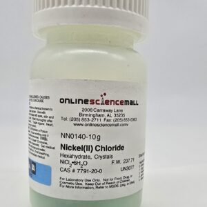 Nickel (II) Chloride 20g (2 pack, 10g each)
